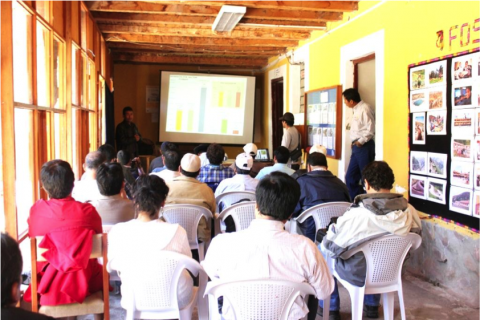 Exposición del Jefe de Proyectos.
