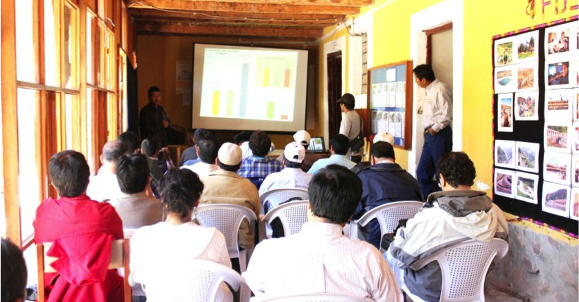 Exposición del Jefe de Proyectos.